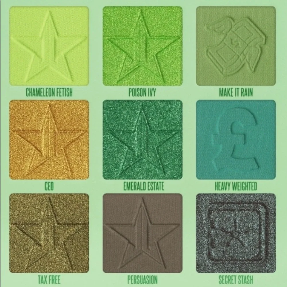 NEW! JEFFREE STAR Cosmetics Pressed Pigment Eye Shadow Single Individual Refill